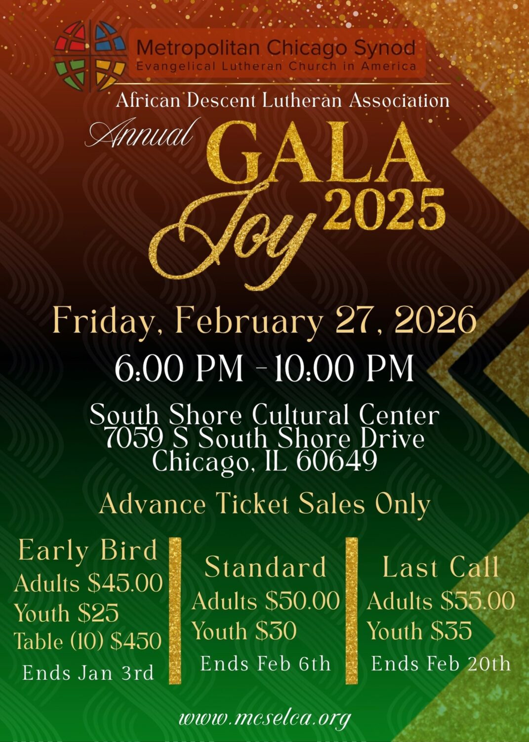 2026 ADST GALA Flyer