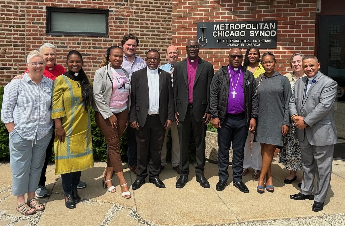 South African Delegation and Metropolitan Chicago Synod Staff